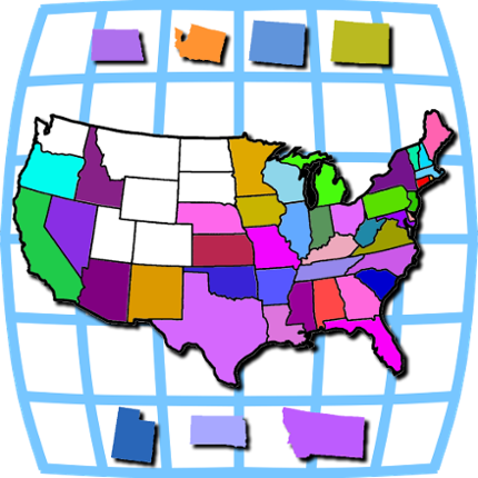 USA Map Puzzle Image