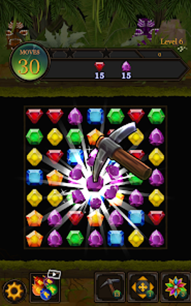 Secret Jungle - Match 3 Jewels screenshot