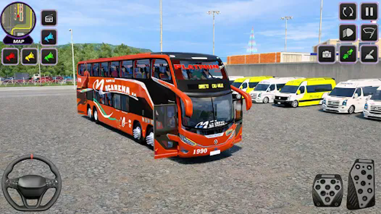 City Coach Bus -Bus Driving 3d screenshot