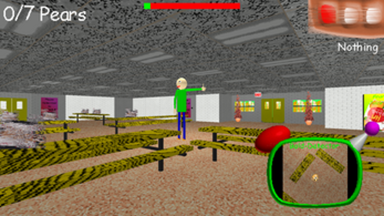 Baldi Loves Pears (Sequel Of Baldi's On A Wheelthing) screenshot
