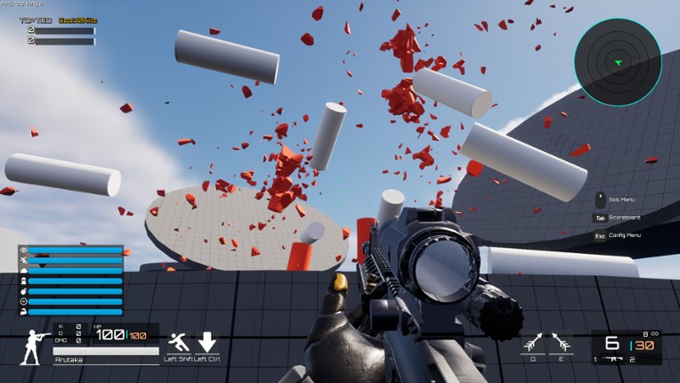 Grappling Gunners: Arena FPS screenshot