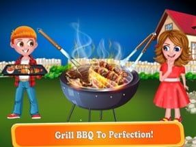 Grill BBQ Backyard Cooking Fun Image