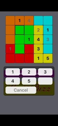 Logi5Puzz - 5x5 jigsaw Sudoku screenshot