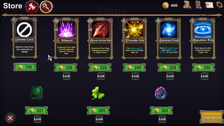 Meta Card Backpack Legend screenshot