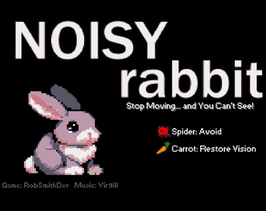 Noisy Rabbit Image