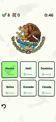 North American Countries Quiz screenshot