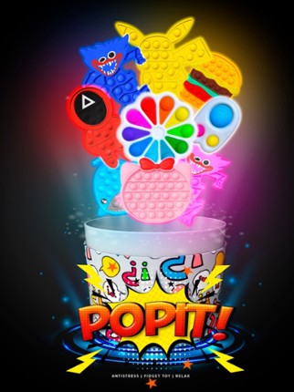 Pop it antistress fidget toy screenshot