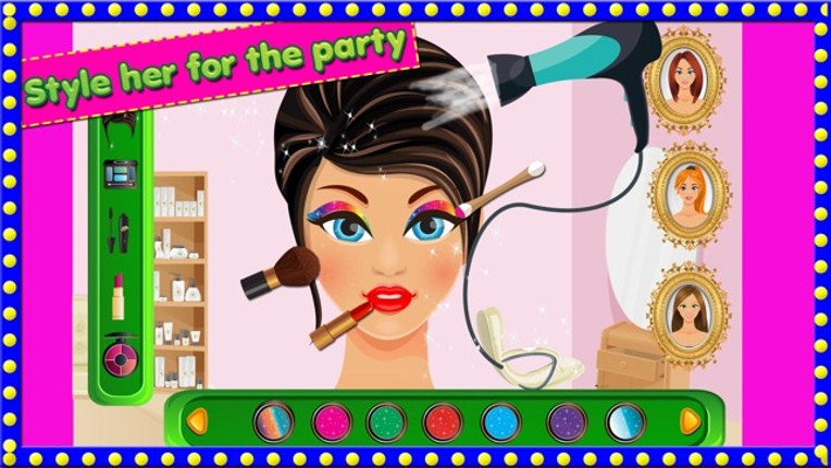 Princess Summer Dress up- Free Celebrity Fashion Design glamour game for Girls,Kids &amp; teens screenshot