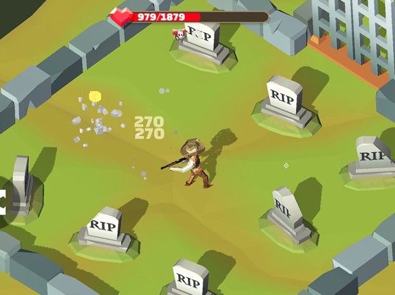 Zombie killer Deadland cowboy screenshot