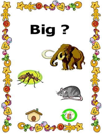Adjectives games for kindergarden and 1st grade reading screenshot