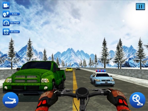 Bicycle Racing Simulator 17 - Extreme 2D Cycling screenshot