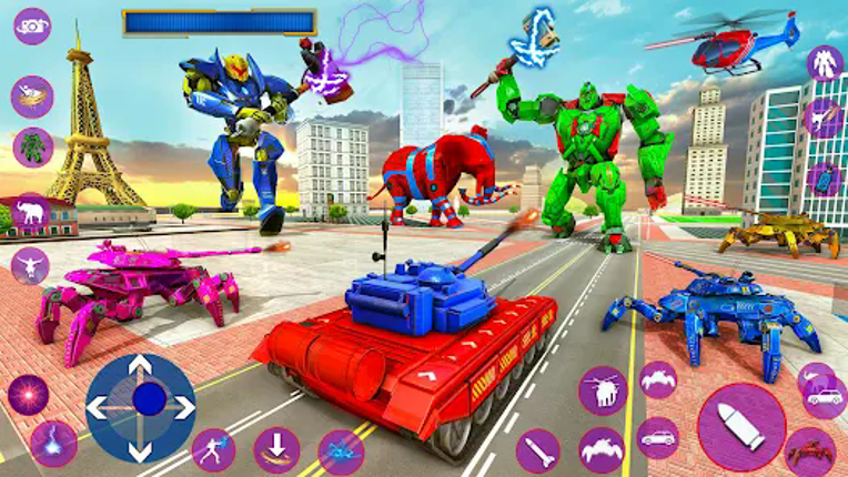 Spider Mech Wars - Robot Game screenshot