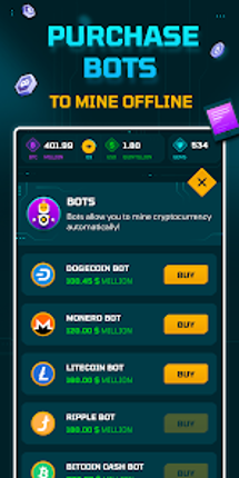 Idle Crypto Miner screenshot