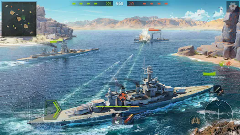 Navy War・Battle warship spiel screenshot