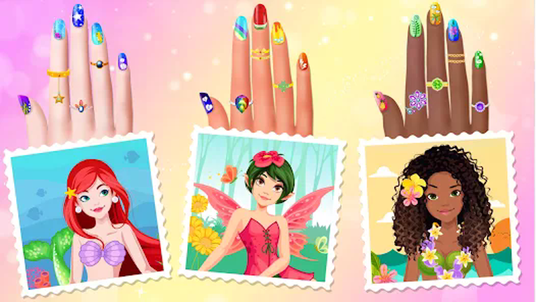 Nail Salon Game Girls Nail art Image