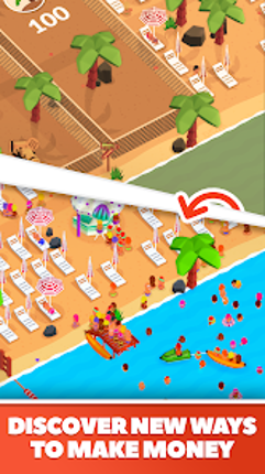 Beach Club Tycoon : Idle Game screenshot