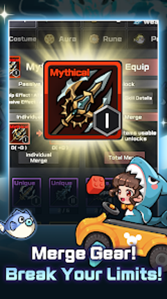 Raising Poseidon: Idle RPG screenshot