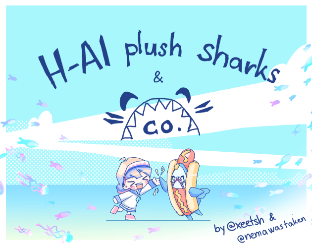Games like H-AI plush sharks & co.