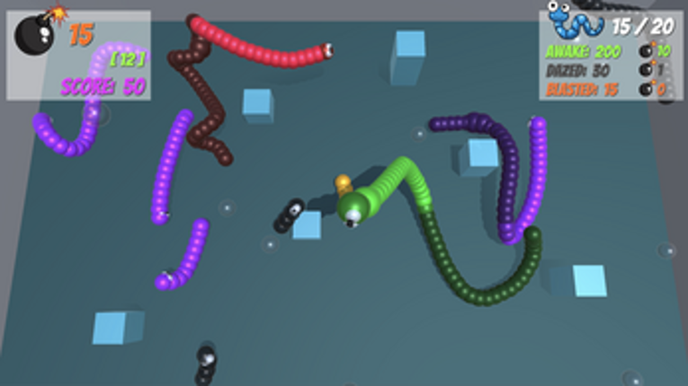 Worm-o-Blast! screenshot