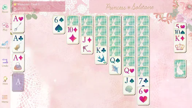 Princess*Solitaire: Cute Games screenshot