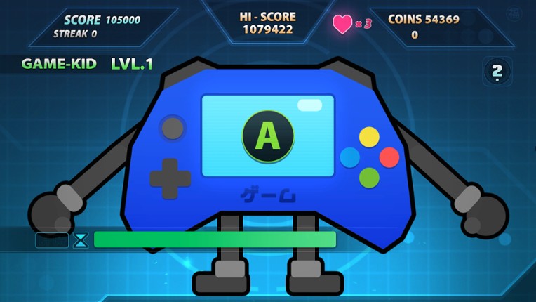 Game-Kun: Input Challenge screenshot