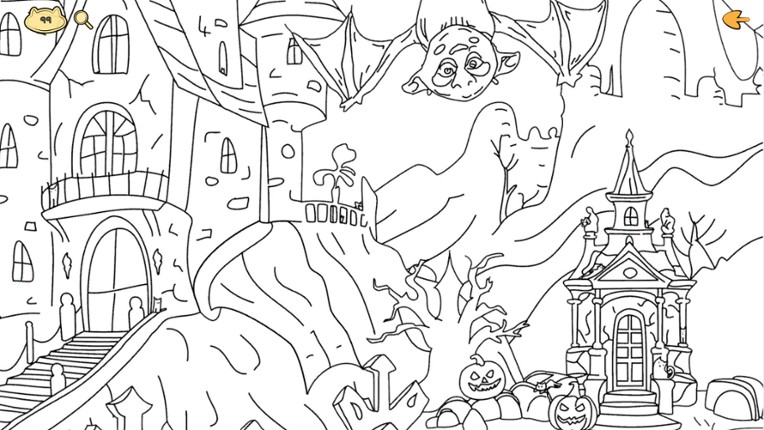 Halloween Filled With Cats screenshot