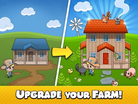 Idle Farm Tycoon - Merge Game screenshot