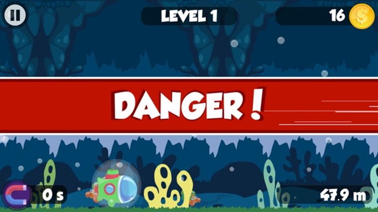 Little rainbow submarine run screenshot