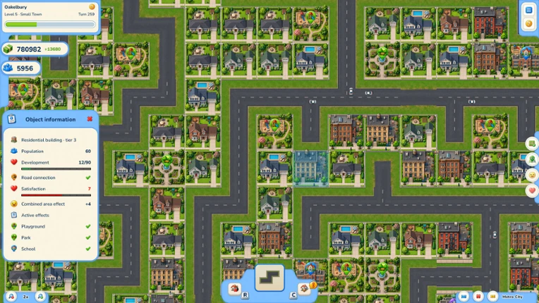 Metromino screenshot