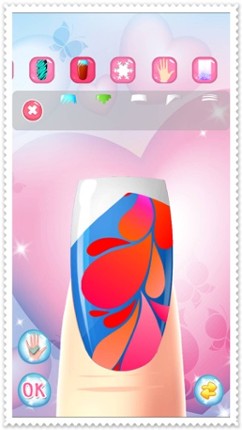 Nail Spa Salon Beautiful girls - makeup makeover and games dressup nails art &amp; polish Image
