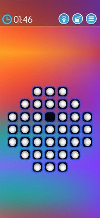 Peg Solitaire Ultra-MarbleJump screenshot