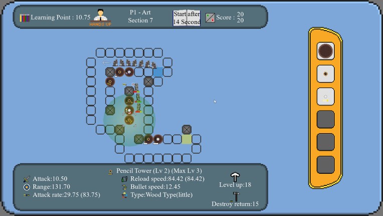 Pencil Case TD screenshot