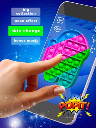 Pop it antistress fidget toy screenshot