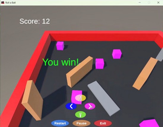 Roll-a-Ball Challenge screenshot