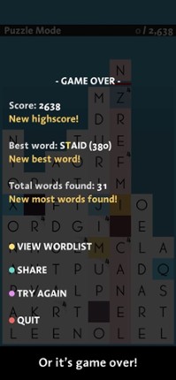 SpellTower+ screenshot