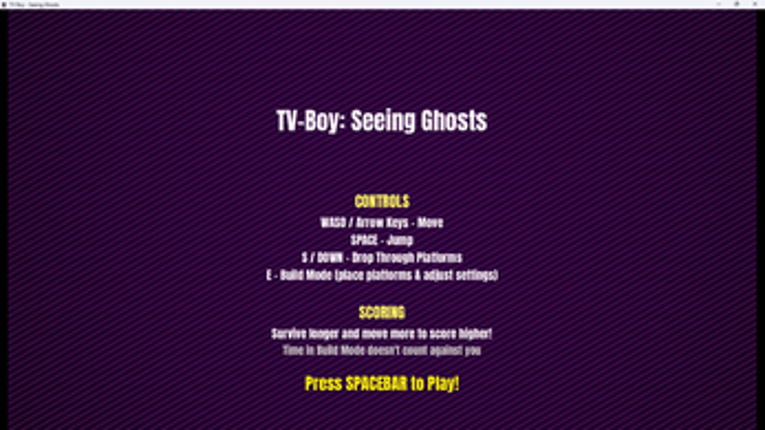 TV Boy - Seeing Ghosts screenshot