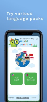 Wormie Word Search screenshot