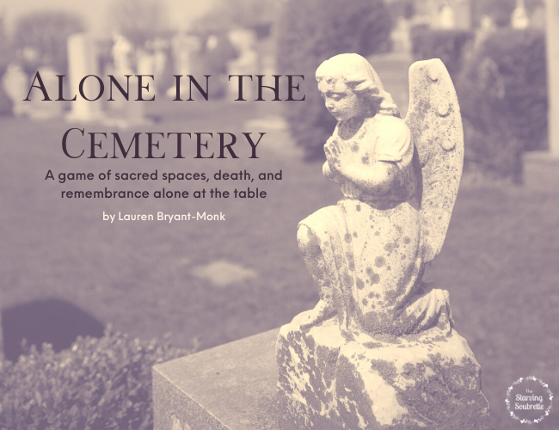 Alone in the Cemetery Image