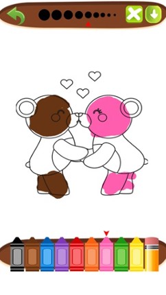 Bear Coloring and Painting Book screenshot
