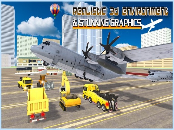 Cargo Plane Heavy Machine - Heavy Machinery Transport Flight Simulator screenshot