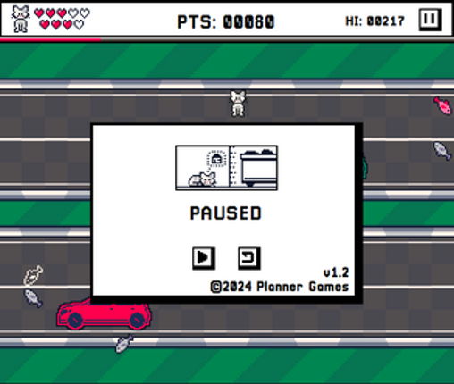 Cat vs Cars screenshot
