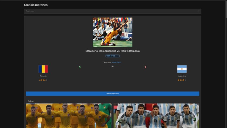 Forever World Cup Simulator screenshot