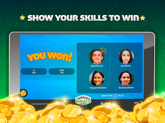 Canasta Online - Card Game screenshot