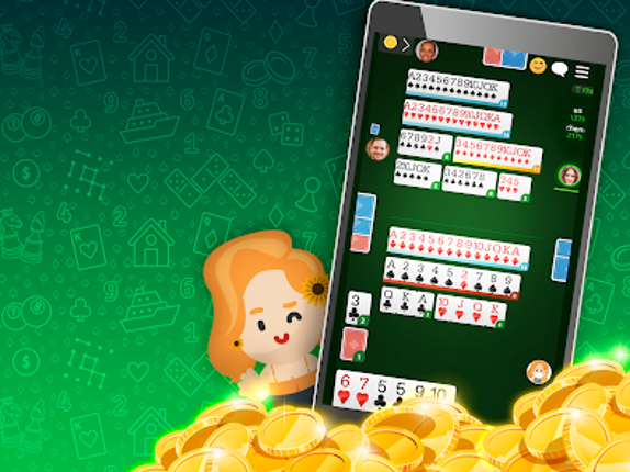 Canasta Online - Card Game screenshot