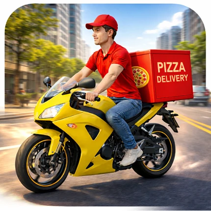 Pizza Delivery Rider Simulator Image