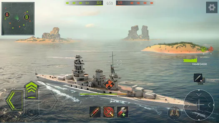 Navy War・Battle warship spiel screenshot