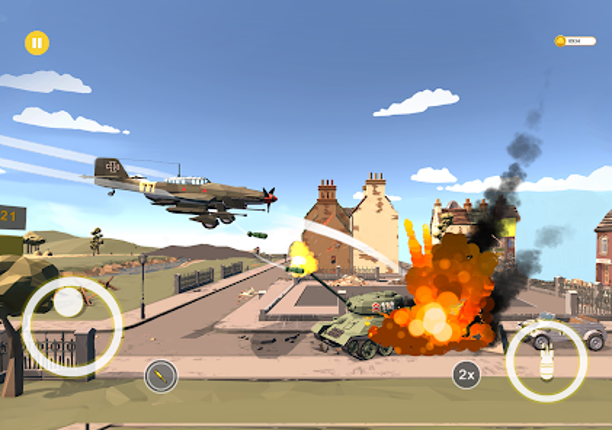 Ace bomber WW2 Warplanes games screenshot