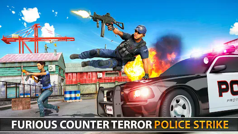 Police Fps Shooting Gun Games screenshot