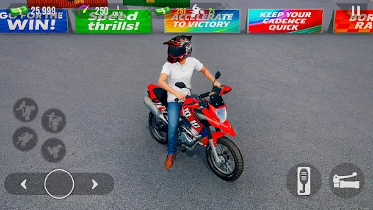 Wheelie Stunt Moto Ride Master screenshot