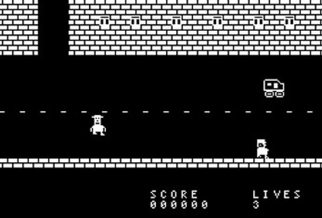 Search for magic staff (ZX Spectrum,Dragon32) screenshot